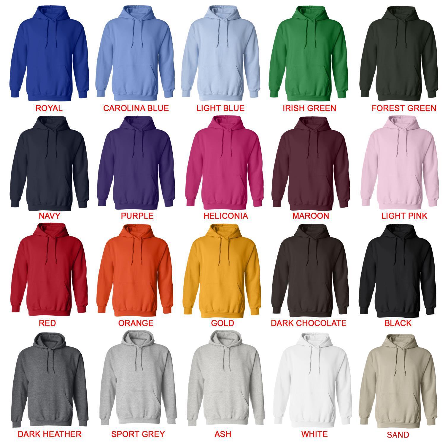 hoodie color chart - Halo UK Shop