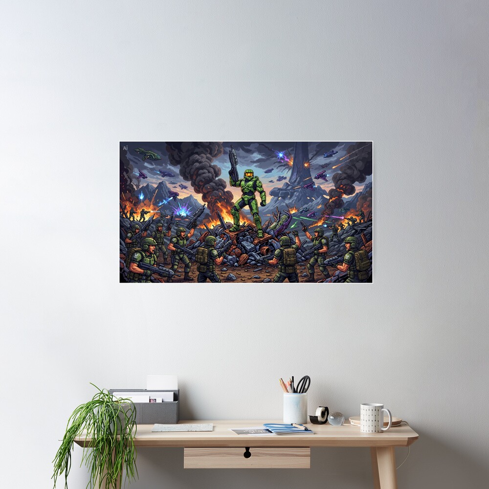 Elite Combat Soldier Poster - Image 2