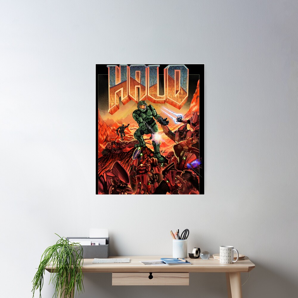 Halo Game Classic Design Poster - Image 2