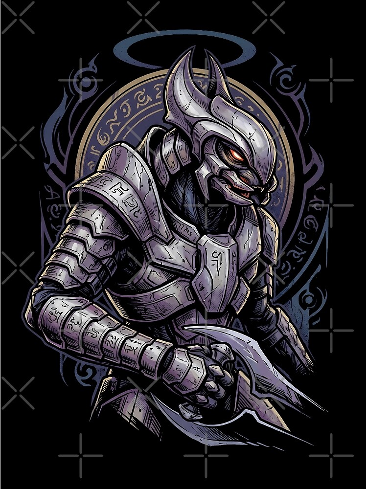 Halo The Arbiter Covenant Elite Warrior Tapestry - Image 2