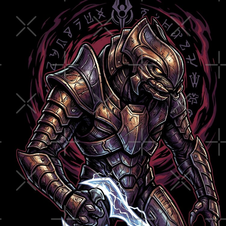 Halo Arbiter Split Jaw Sangheili Honor Tote Bag - Image 2