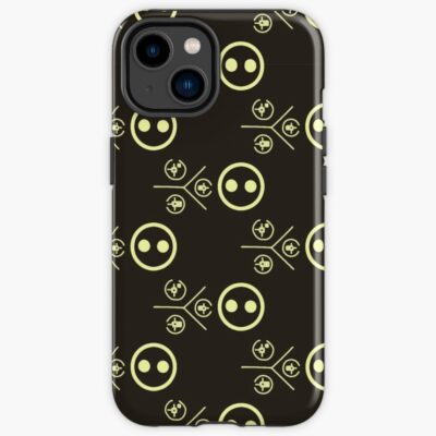 Halo Odst Yellow Wall Symbols With Superintendent Iphone Case