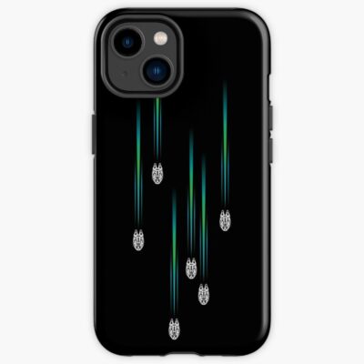 Odst Drop Pods White Pods With Blue Green Streaks Iphone Case