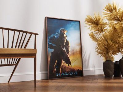 Alternative view of Halo 3 High Quality Matte Wall Art