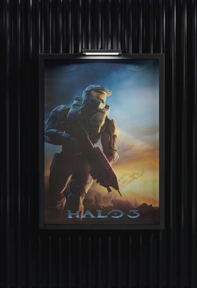 Halo 3 High Quality Matte Wall Art