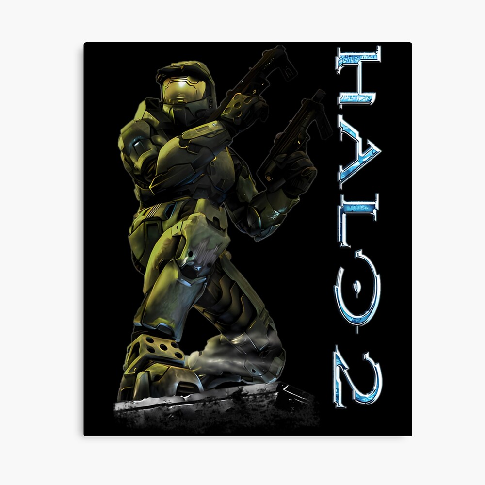 Halo 2 Epic Battle Hero Poster
