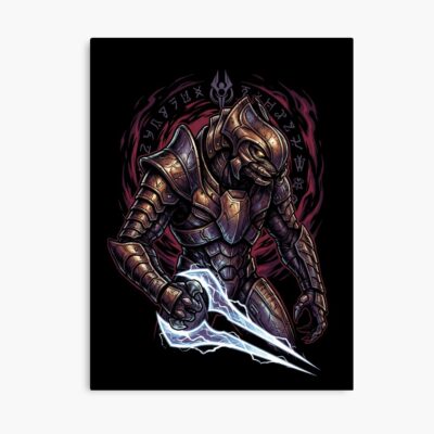 Halo Arbiter Split Jaw Sangheili Honor Poster