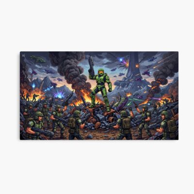 Elite Combat Soldier Poster