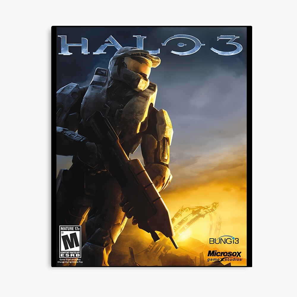 Halo 3 Mythic Space Guardian Poster