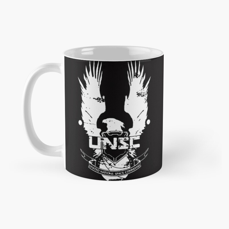 Halo Unsc Worn Logo Mug - Image 2