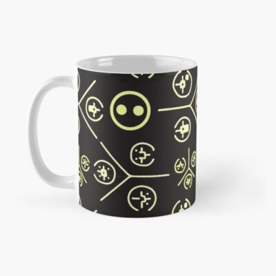 Alternative view of Halo 3 Odst Yellow Wall Symbols With Superintendent Mug