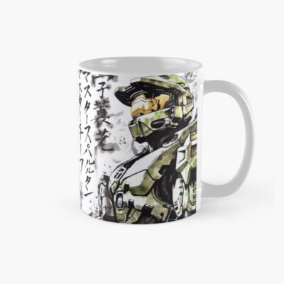 Master Chief Sumi E Mug
