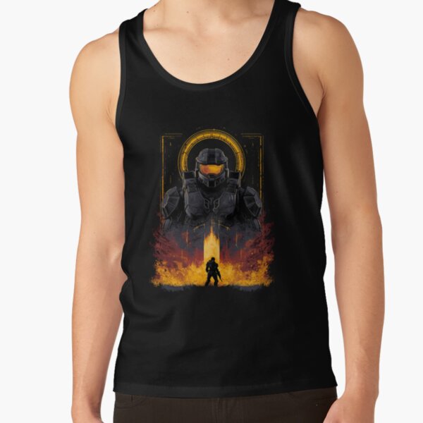 Halo T Shirt Mythic Space Guardian Tank Top - Image 3