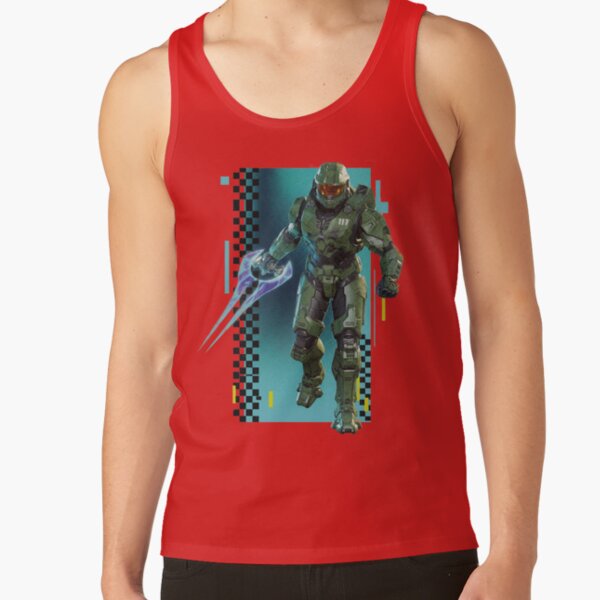 Halo Boss Mysterious Alien Guardian Tank Top - Image 4