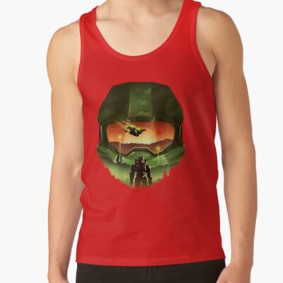 Infinite Halo Fearless Galactic Defender Tank Top