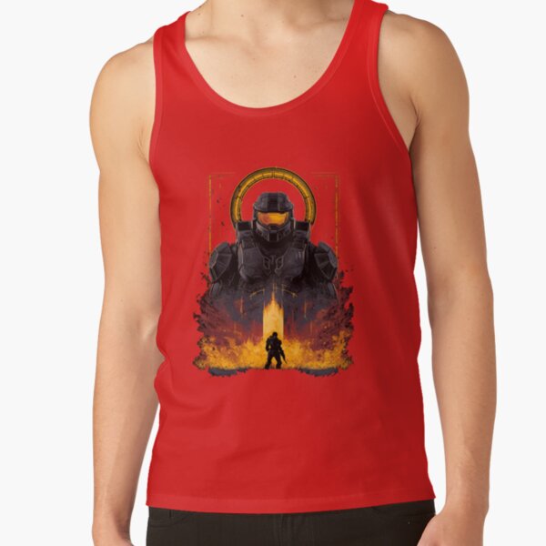 Halo T Shirt Mythic Space Guardian Tank Top - Image 5