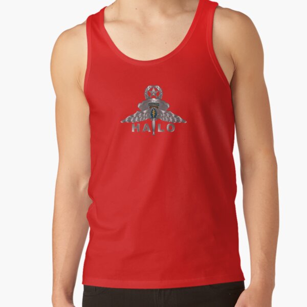 Special Forces High Altitude Low Opening Halo Master Wings Tank Top