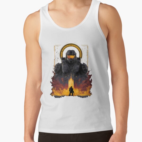 Halo T Shirt Mythic Space Guardian Tank Top - Image 2