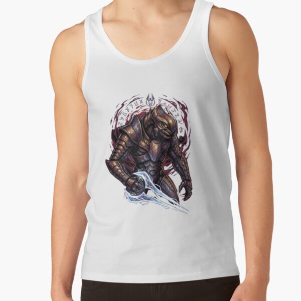 Halo Arbiter Split Jaw Sangheili Honor Tank Top - Image 2