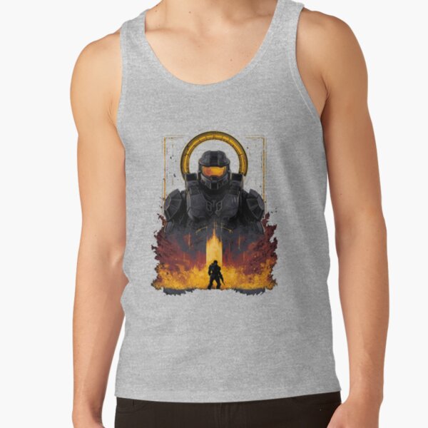 Halo T Shirt Mythic Space Guardian Tank Top - Image 4