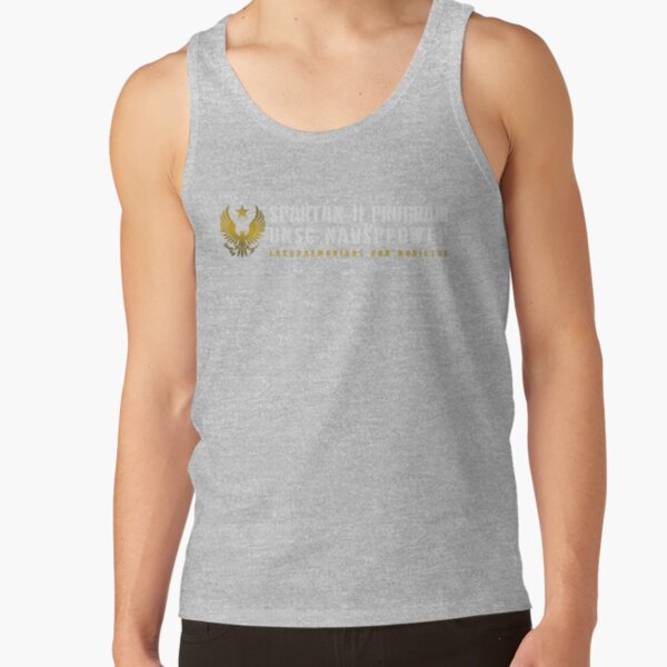 Spartans Never Die Tank Top - Image 3