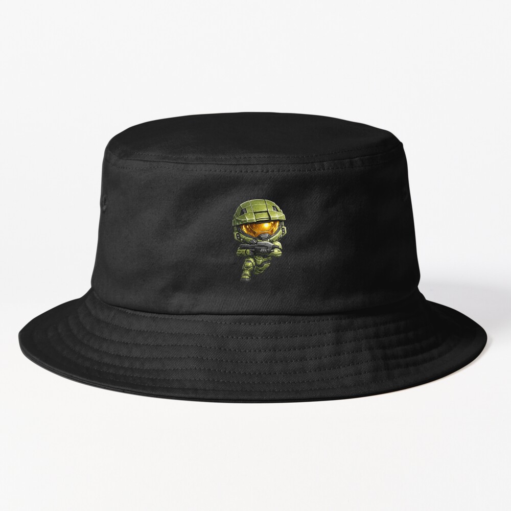 Master Chief Chibi Realistic Bucket Hat