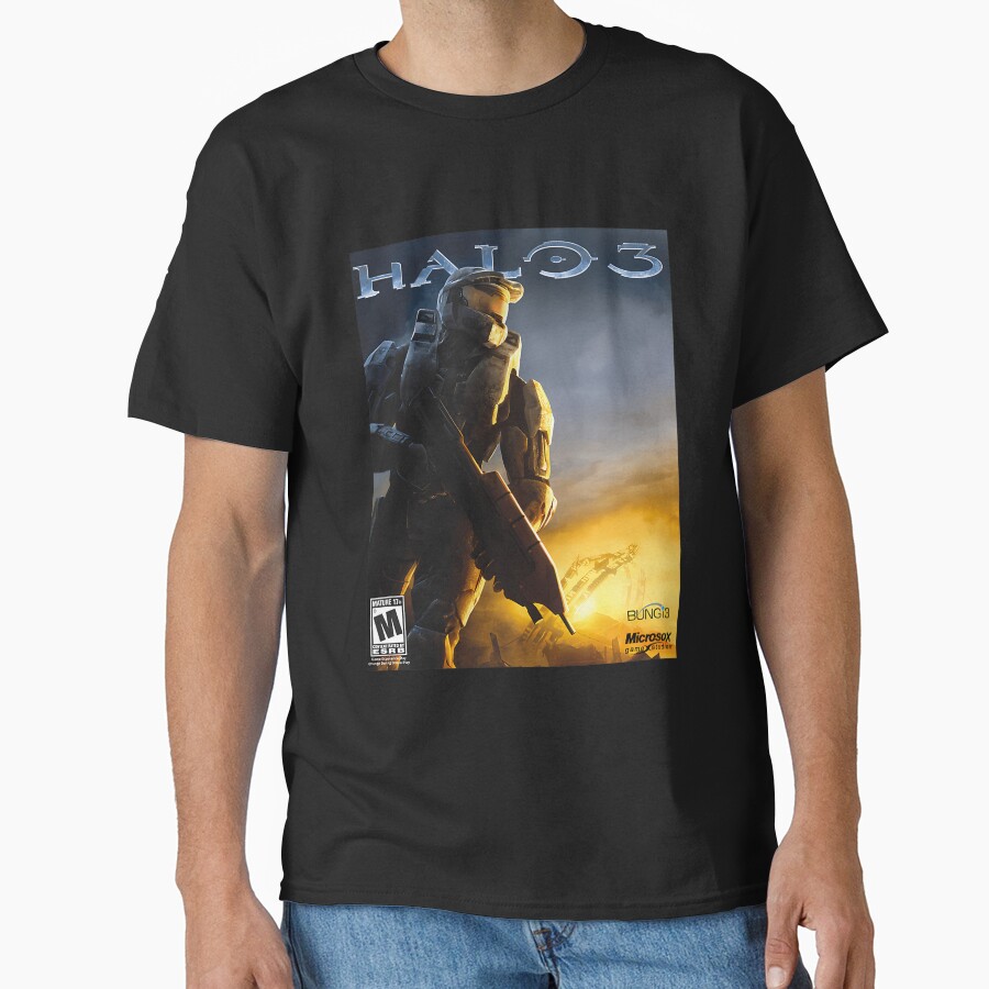 Halo 3 Epic Battle Hero T-shirt - Image 3