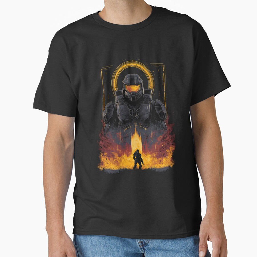 Halo T Shirt Mythic Space Guardian T-shirt