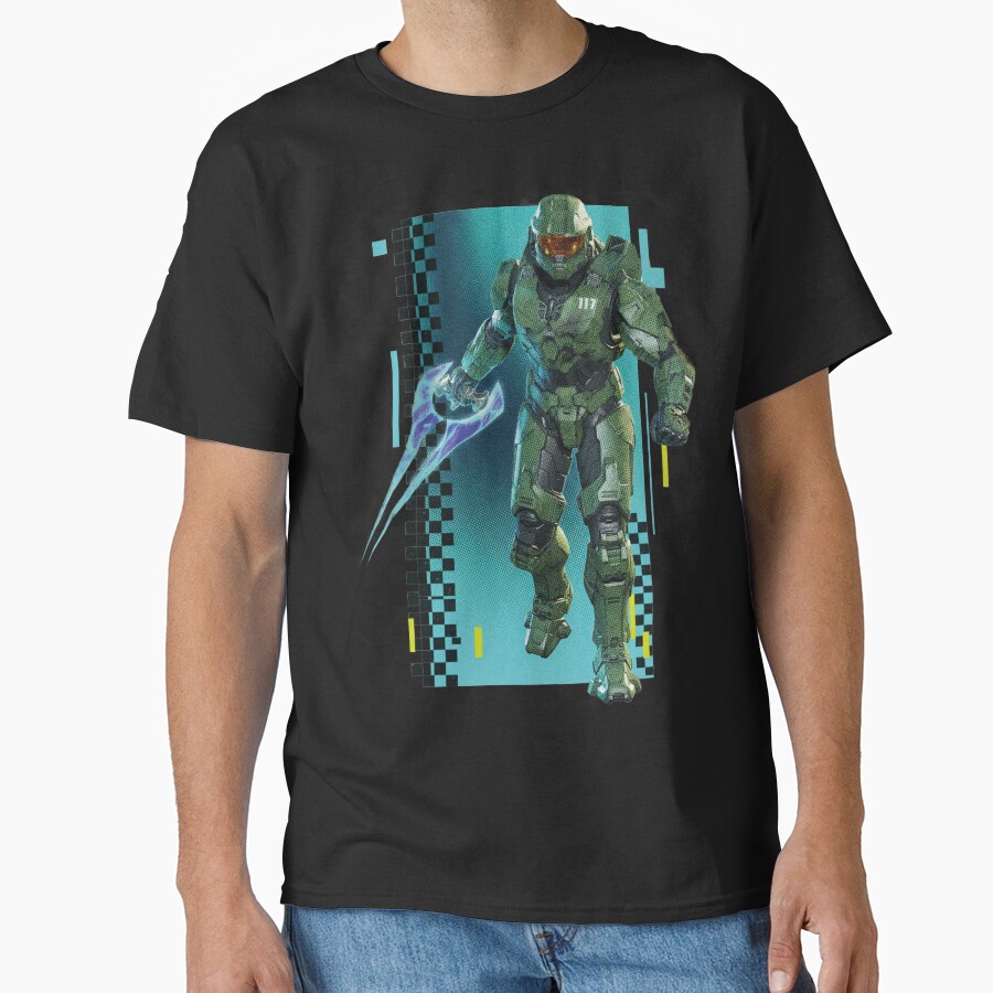 Halo Boss Mysterious Alien Guardian T-shirt - Image 3