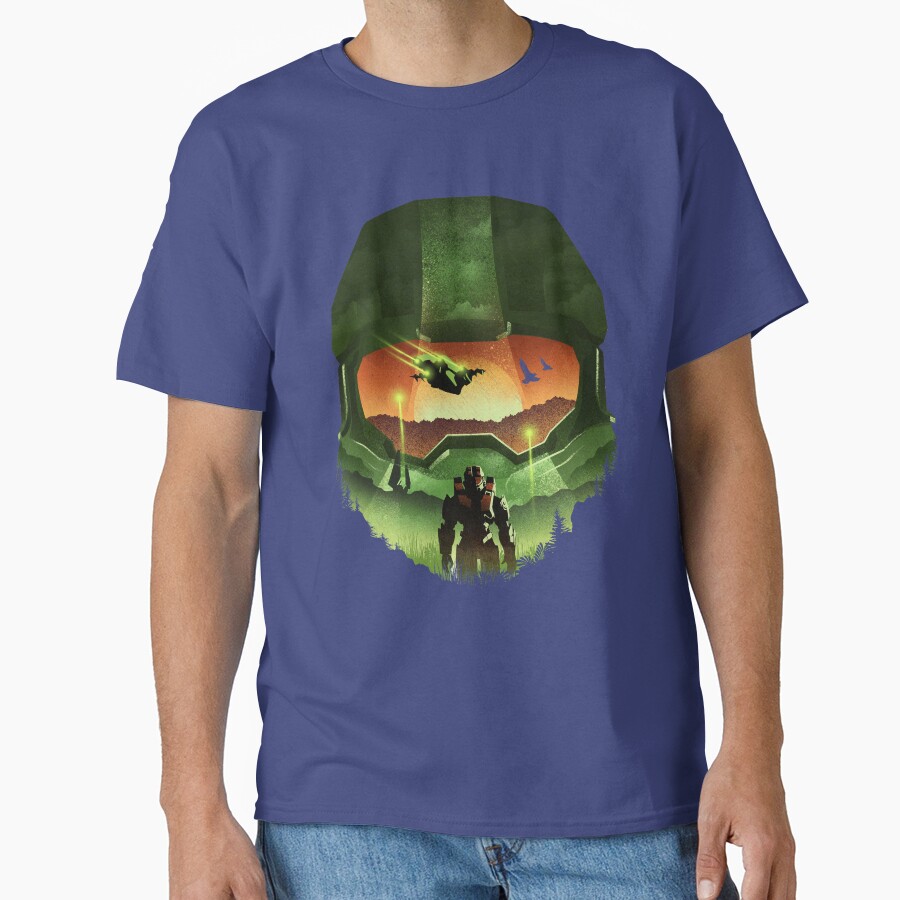Infinite Halo Fearless Galactic Defender T-shirt - Image 4