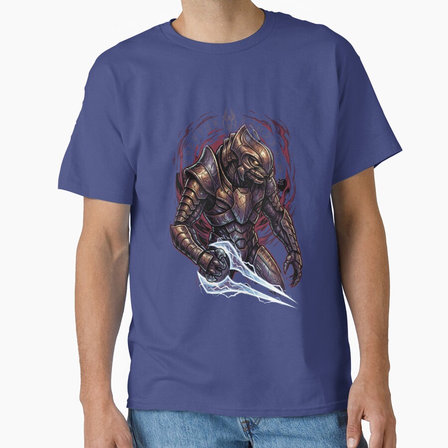 Halo Arbiter Split Jaw Sangheili Honor T-shirt - Image 4