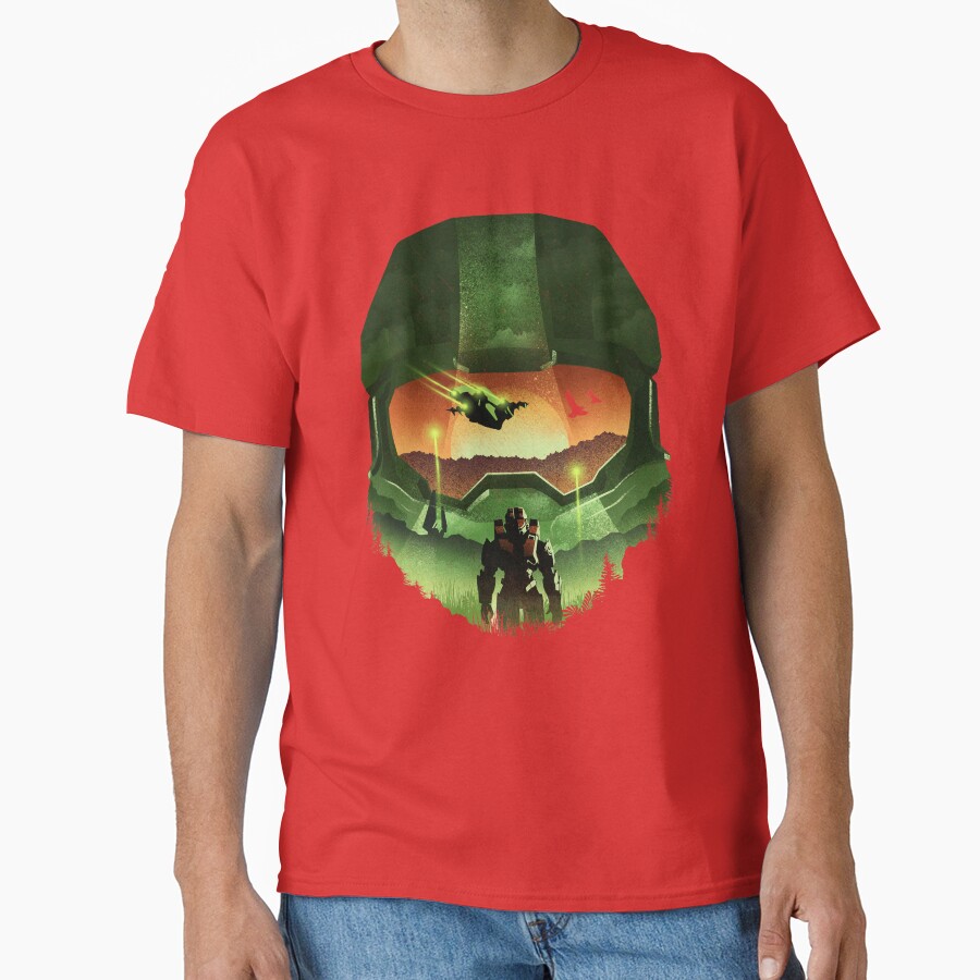 Infinite Halo Fearless Galactic Defender T-shirt - Image 5