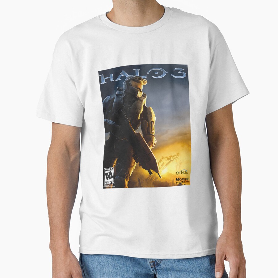 Halo 3 Epic Battle Hero T-shirt - Image 2
