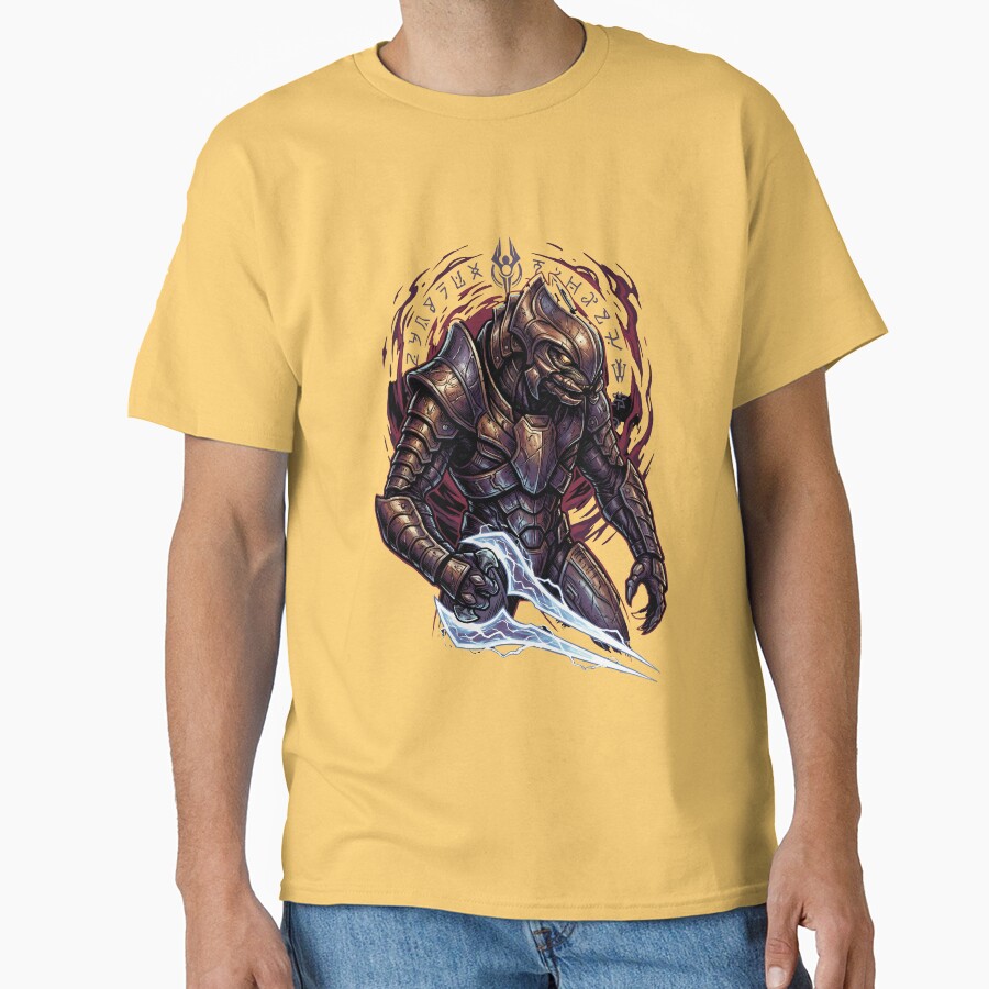 Halo Arbiter Split Jaw Sangheili Honor T-shirt - Image 6