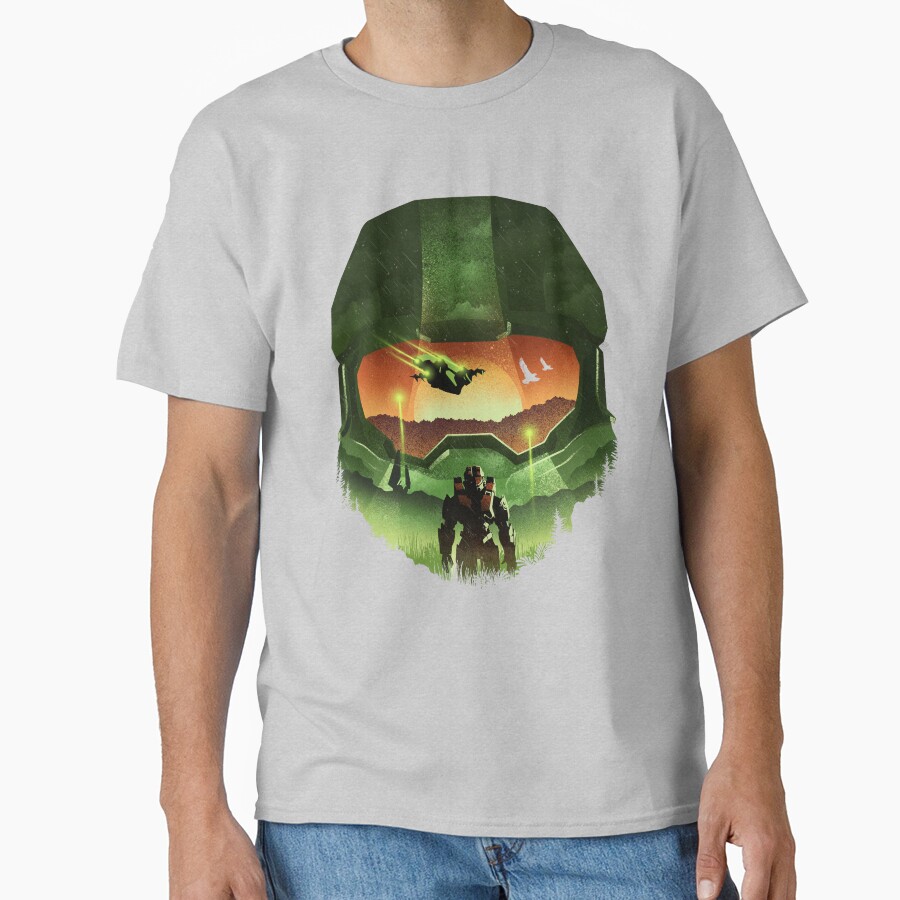 Infinite Halo Fearless Galactic Defender T-shirt - Image 3