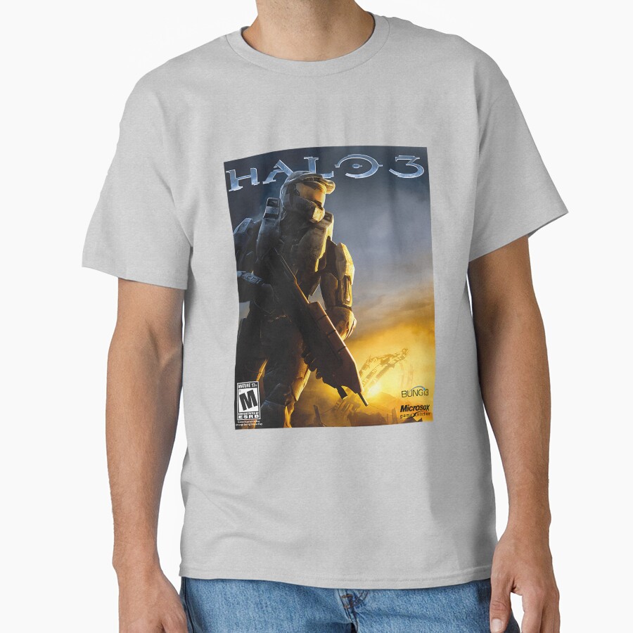 Halo 3 Epic Battle Hero T-shirt - Image 4