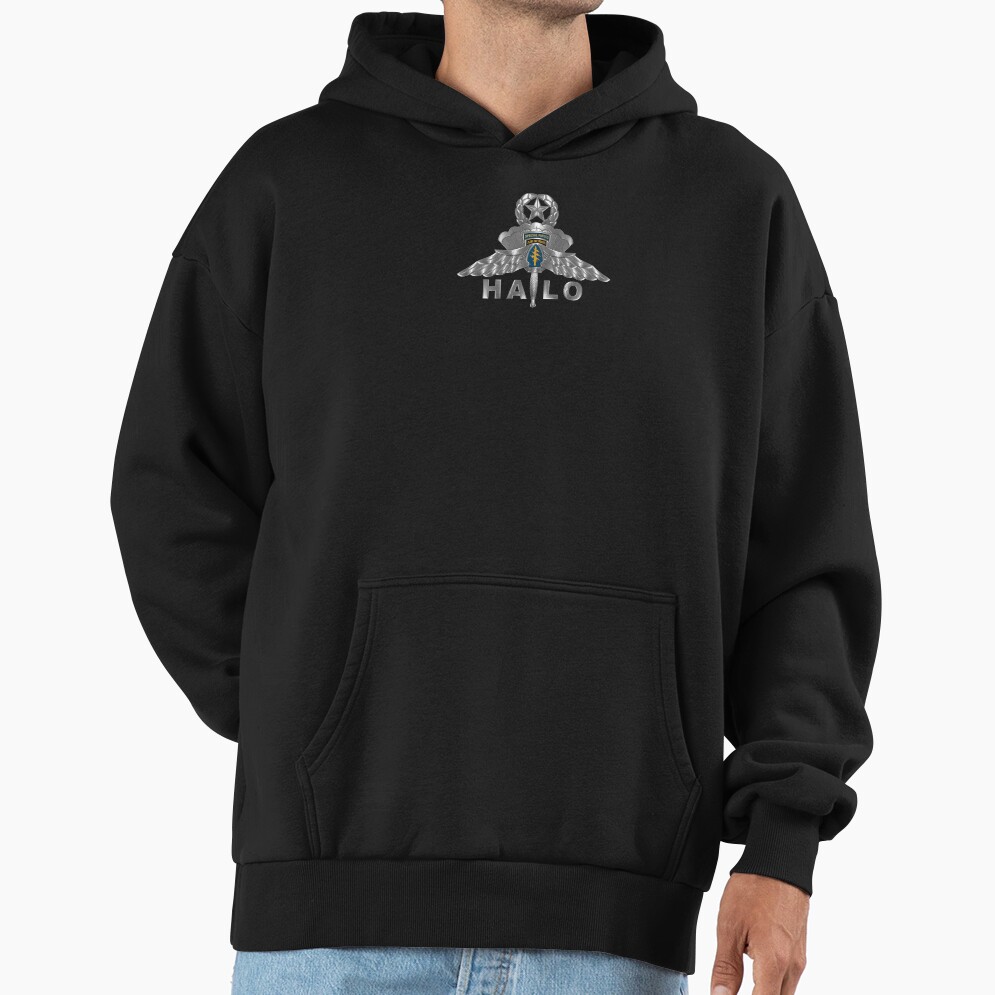 Special Forces High Altitude Low Opening Halo Master Wings Hoodie - Image 3