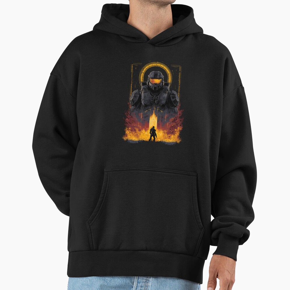 Halo T Shirt Mythic Space Guardian Hoodie - Image 3