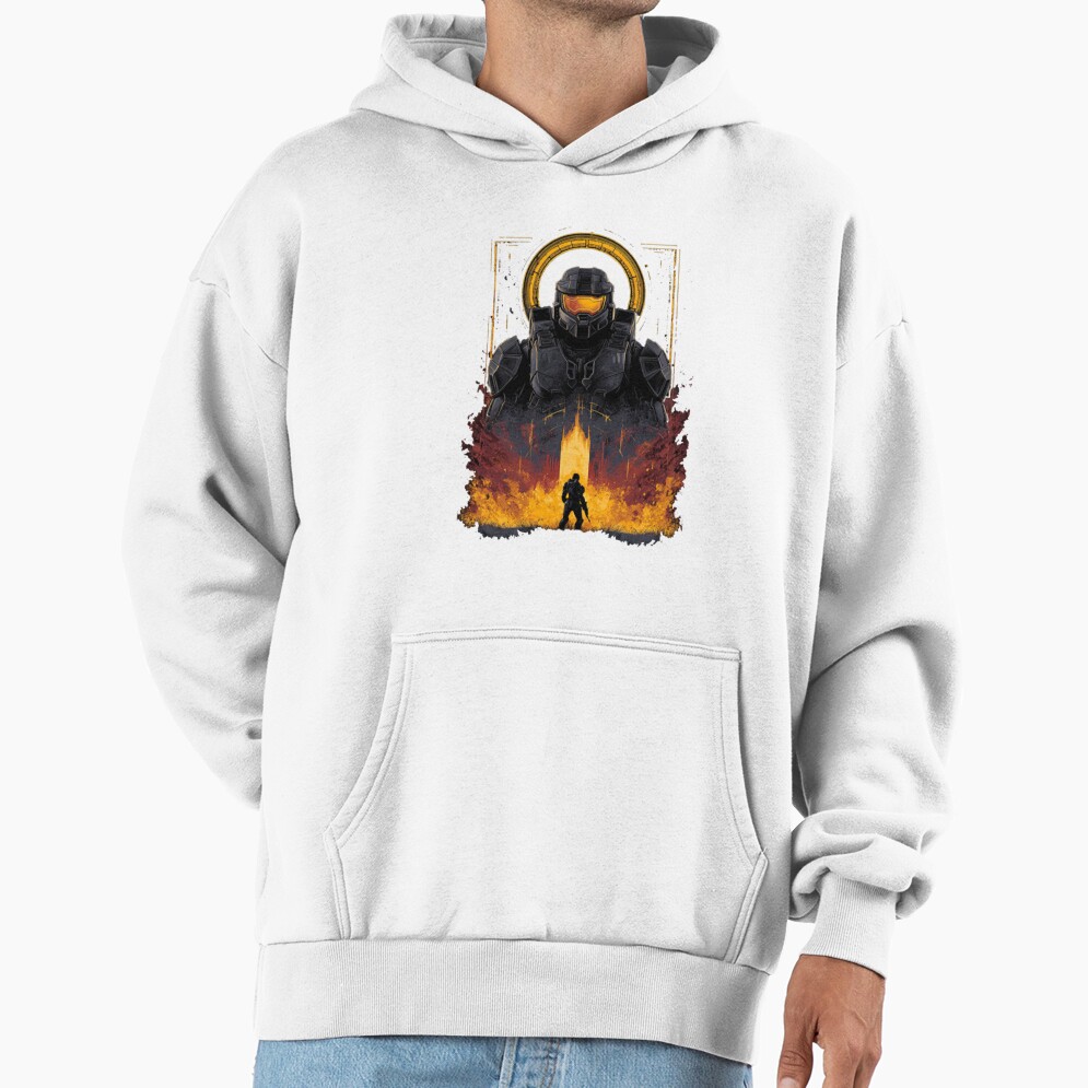 Halo T Shirt Mythic Space Guardian Hoodie - Image 2