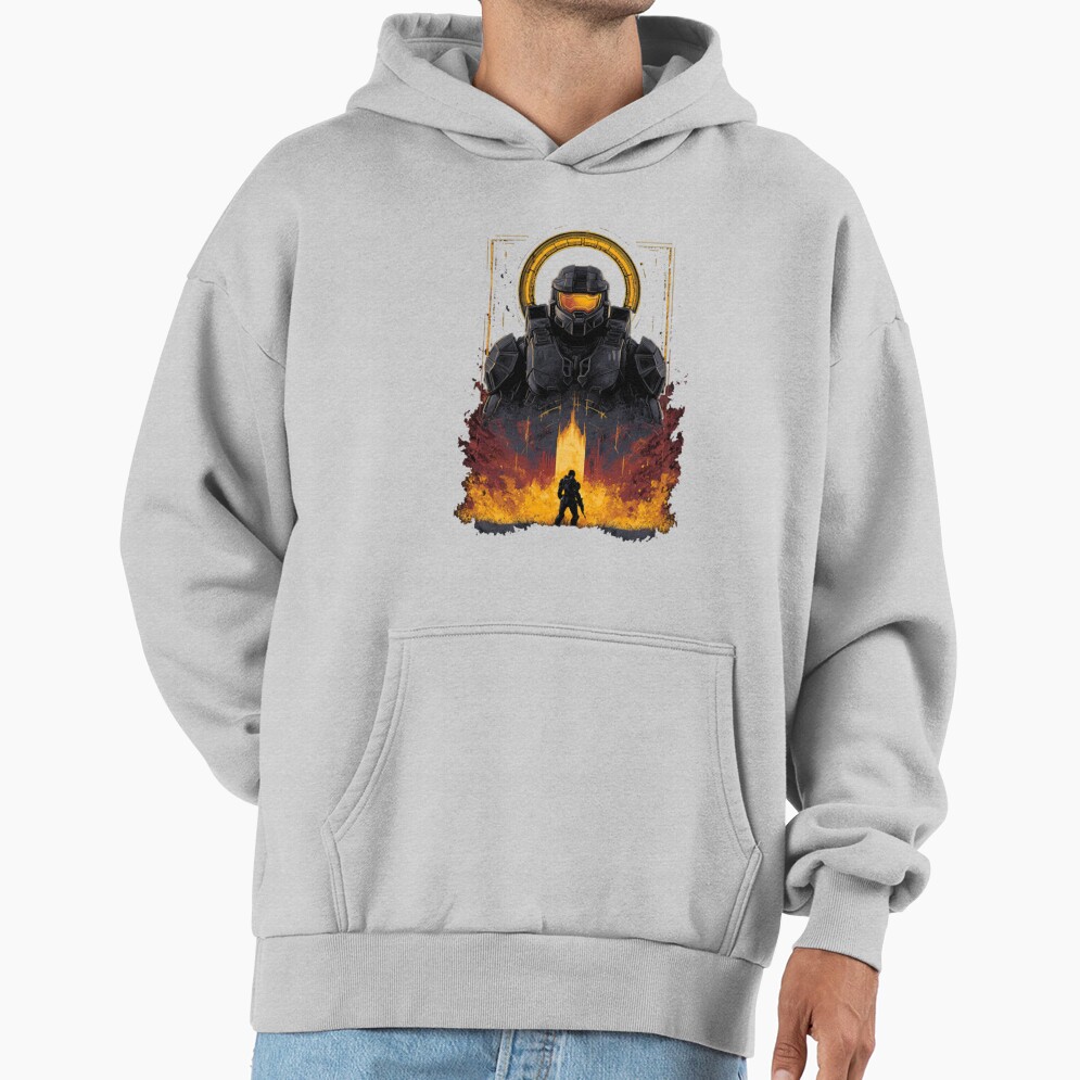 Halo T Shirt Mythic Space Guardian Hoodie - Image 5