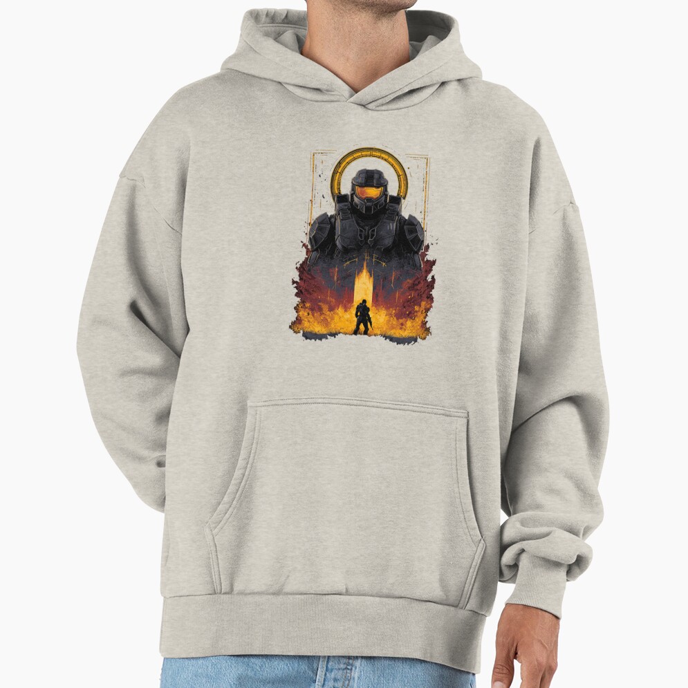 Halo T Shirt Mythic Space Guardian Hoodie - Image 4