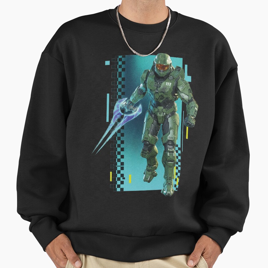Halo Boss Mysterious Alien Guardian Sweatshirt - Image 2