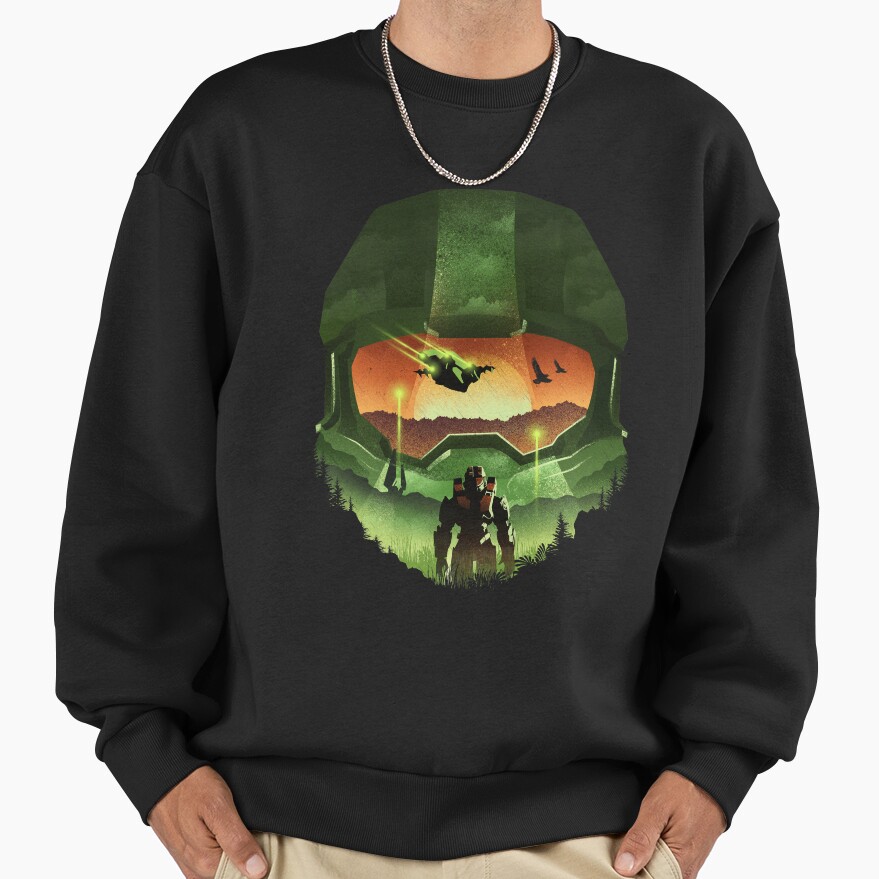 Infinite Halo Fearless Galactic Defender Sweatshirt - Image 3