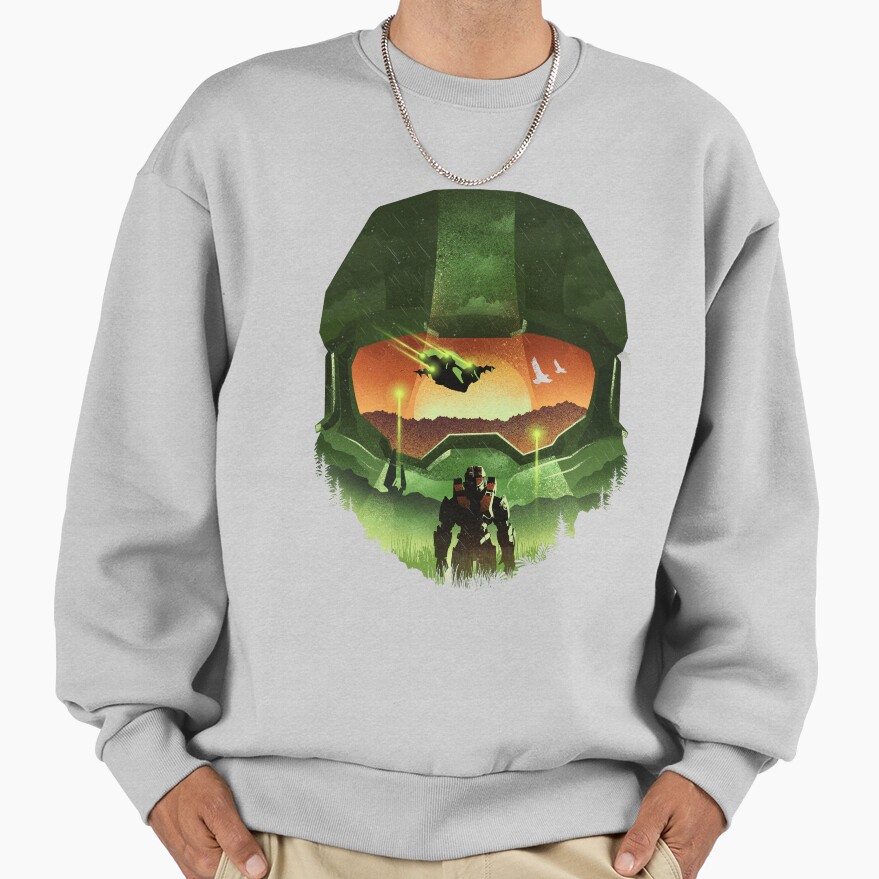 Infinite Halo Fearless Galactic Defender Sweatshirt
