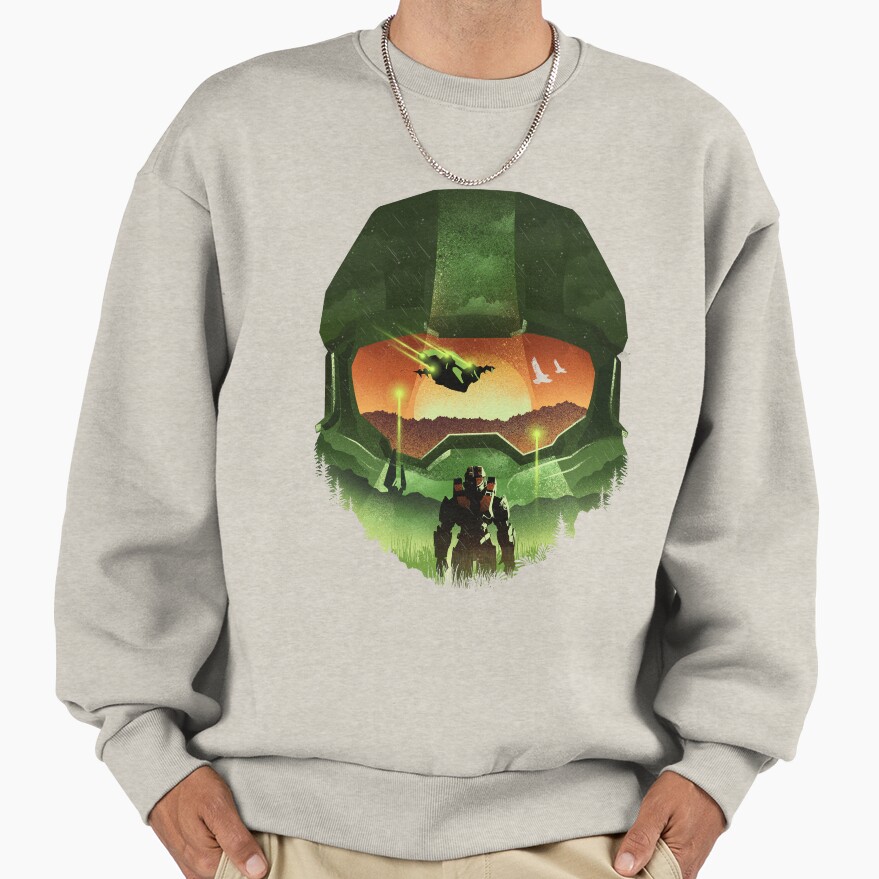 Infinite Halo Fearless Galactic Defender Sweatshirt - Image 4