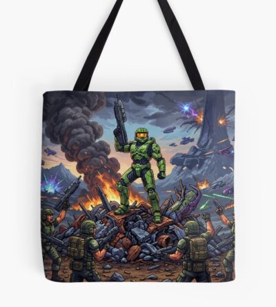 Elite Combat Soldier Tote Bag