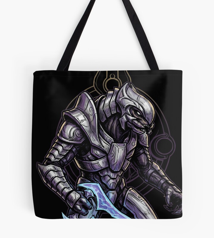 Halo The Arbiter Sangheili Honor And Redemption Tote Bag