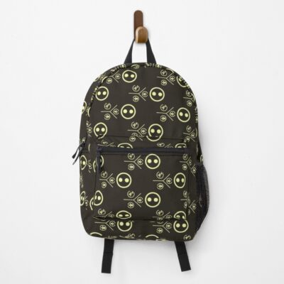Halo Odst Yellow Wall Symbols With Superintendent Backpack