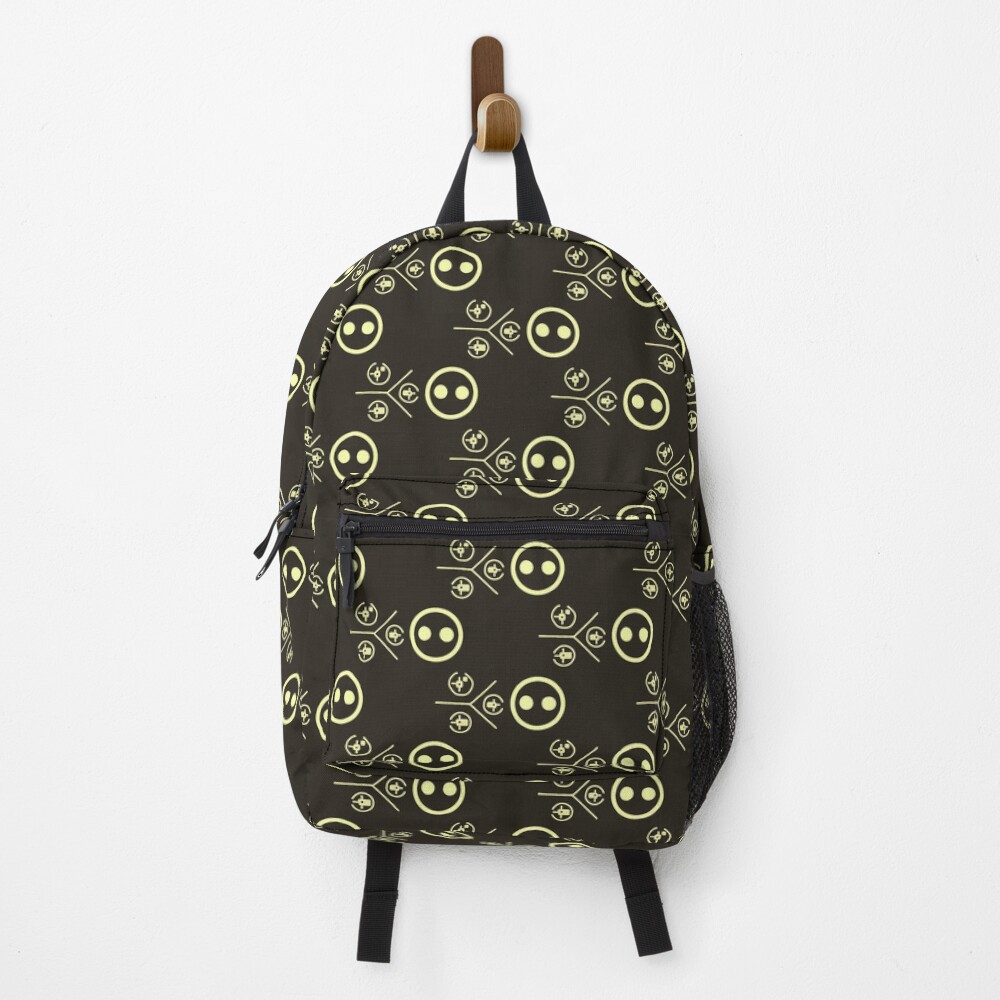 Halo Odst Yellow Wall Symbols With Superintendent Backpack
