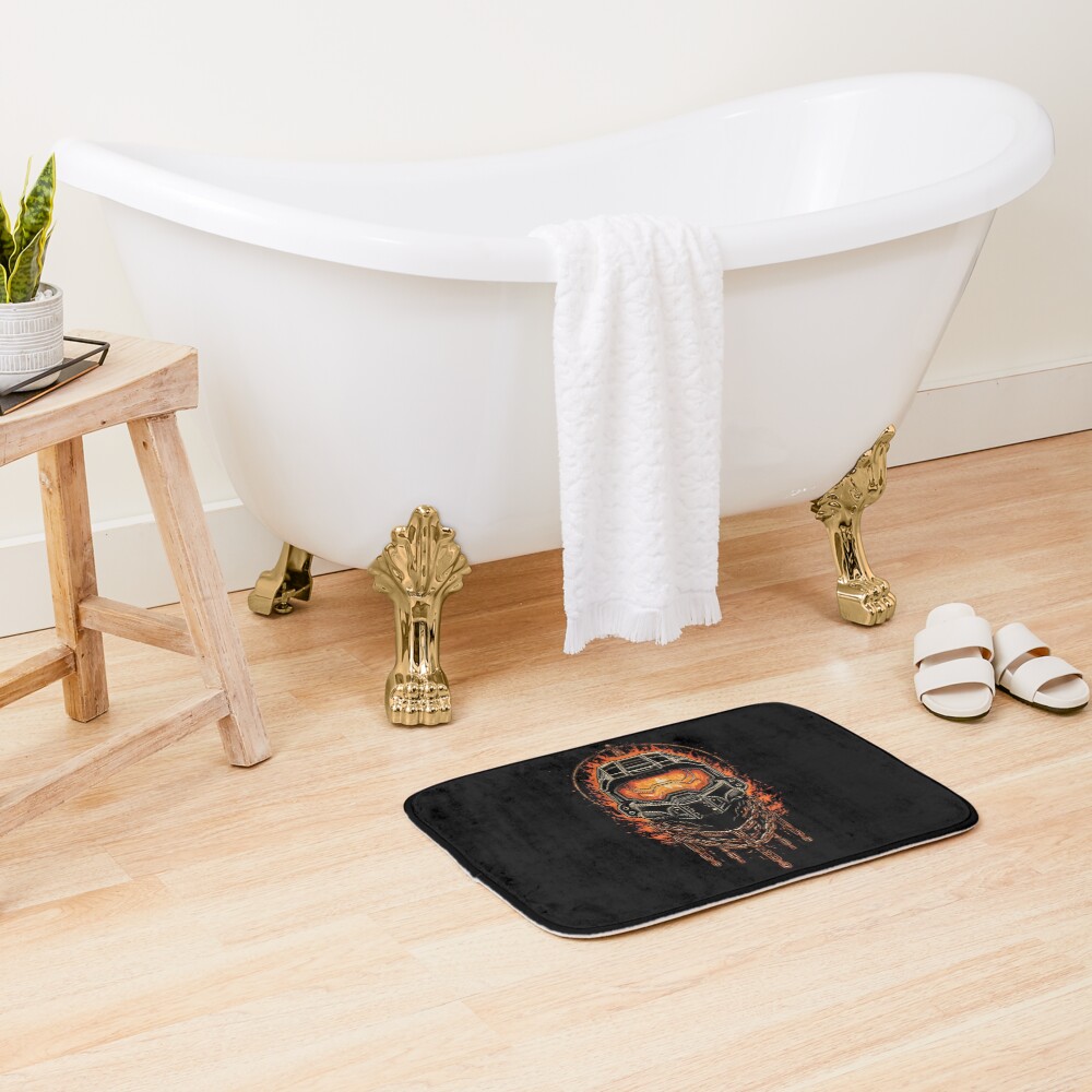 Chained Spartan Bath Mat - Image 2